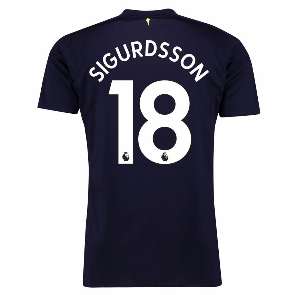 Camiseta Everton 3ª Sigurdsson 2017/18